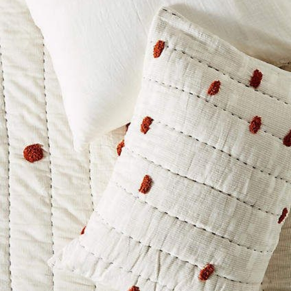 Anthropologie Tufted Mesa Twin Quilt and Sham Set - Picture 3 of 3